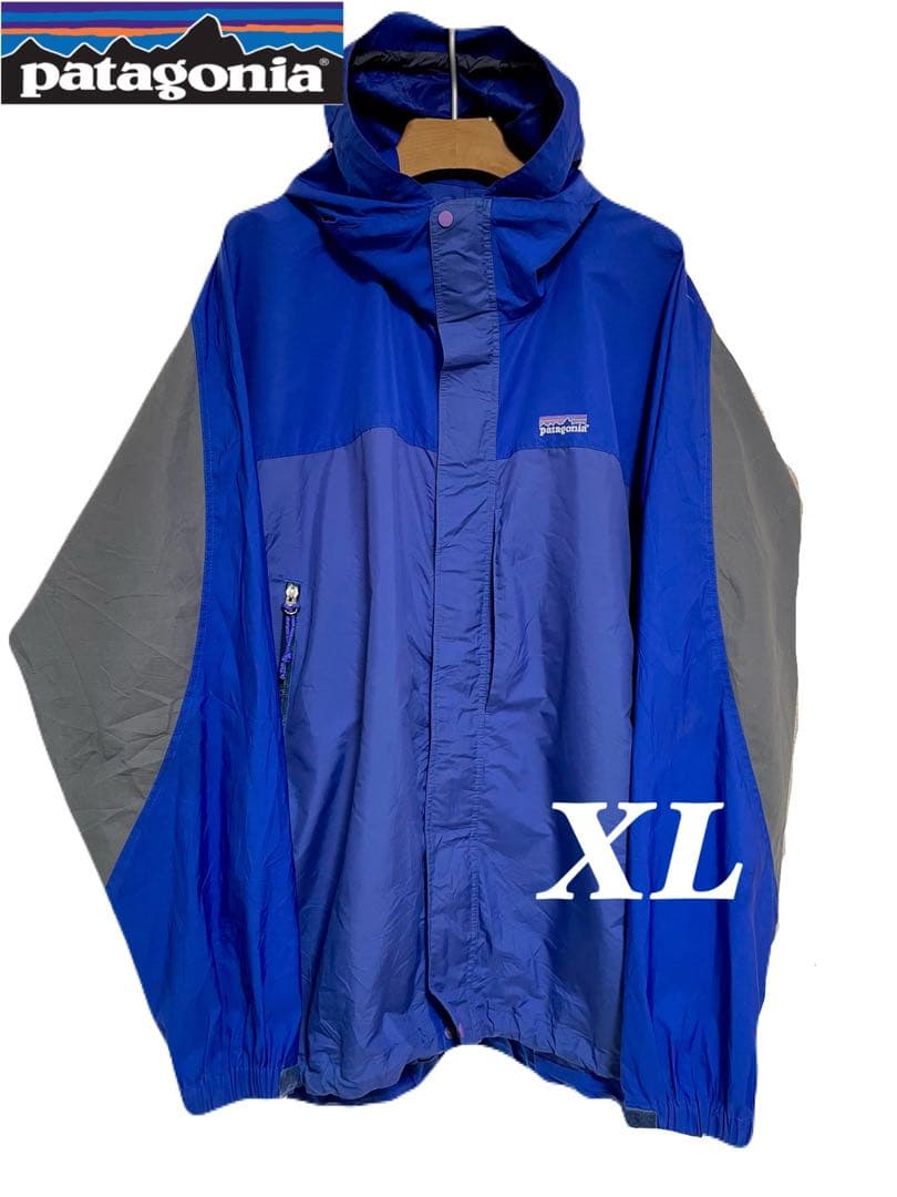 patagonia エッセンシェルジャケット パタゴニア 希少サイズ XL POST JUNK / 00's PATAGONIA エッセンシェルプルオーバー [M]
