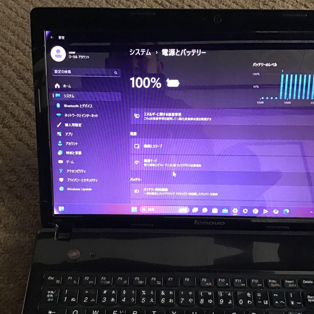 ☆超速 レノボG580 最新Win11Pro Corei5 /高速SSD/8GB