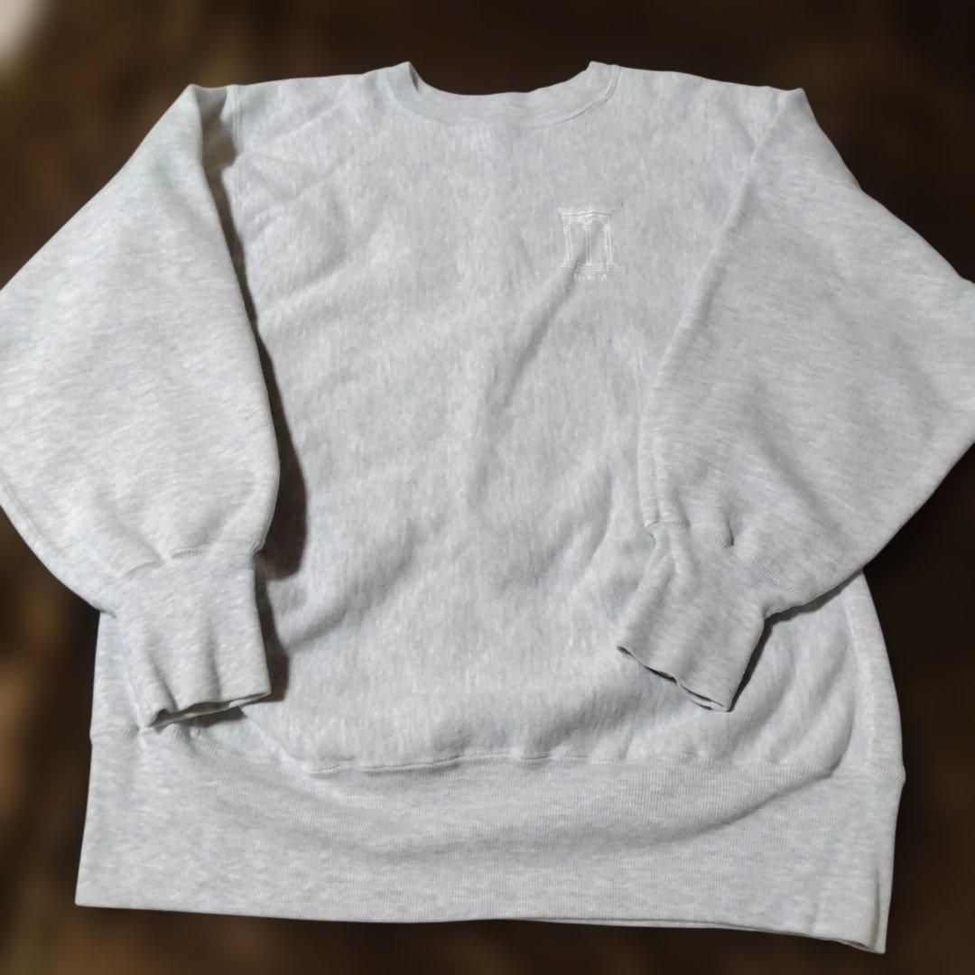 チャンピオンリバースウィーブスウェット90S グレーXL - メルカリ