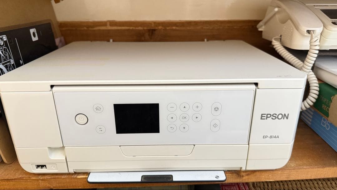 ジャンク品　EPSON EP-814A インクジェットプリンター ホワイト Amazon.co.jp: エプソン プリンター A4インクジェット複合機 カラリオ