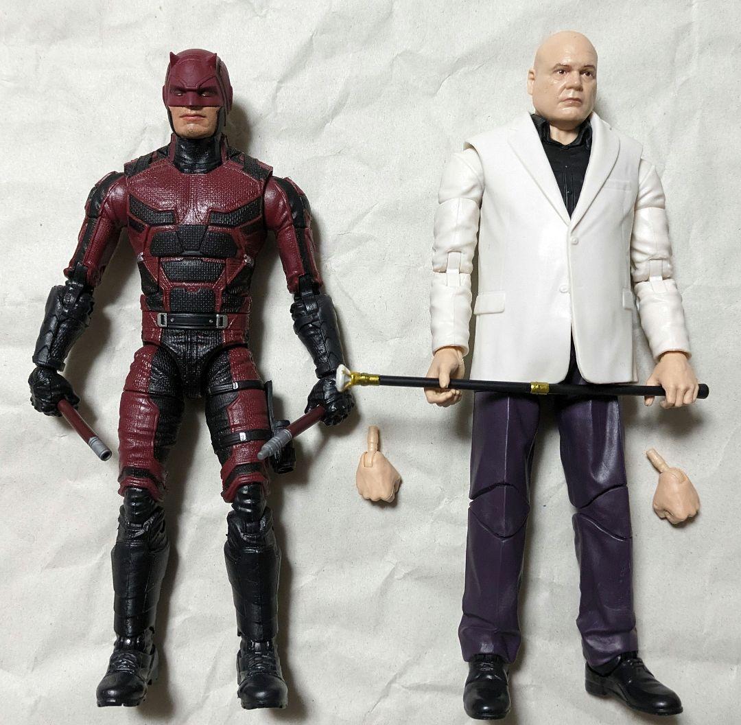 マーベルレジェンド・デアデビル&キングピン - メルカリ