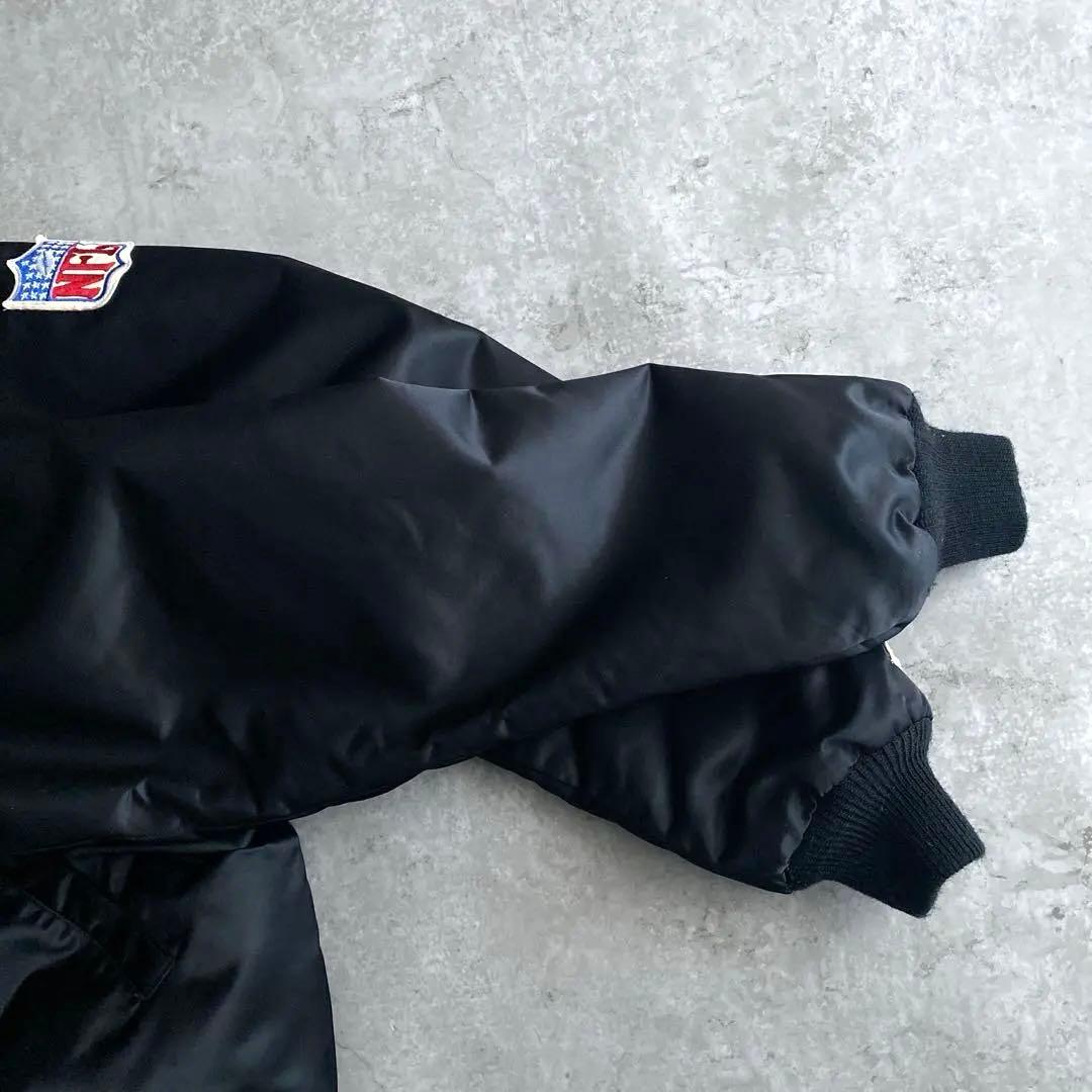 80s 90s STARTER RAIDERS スタジャン USA製 黒 XXL - メルカリ