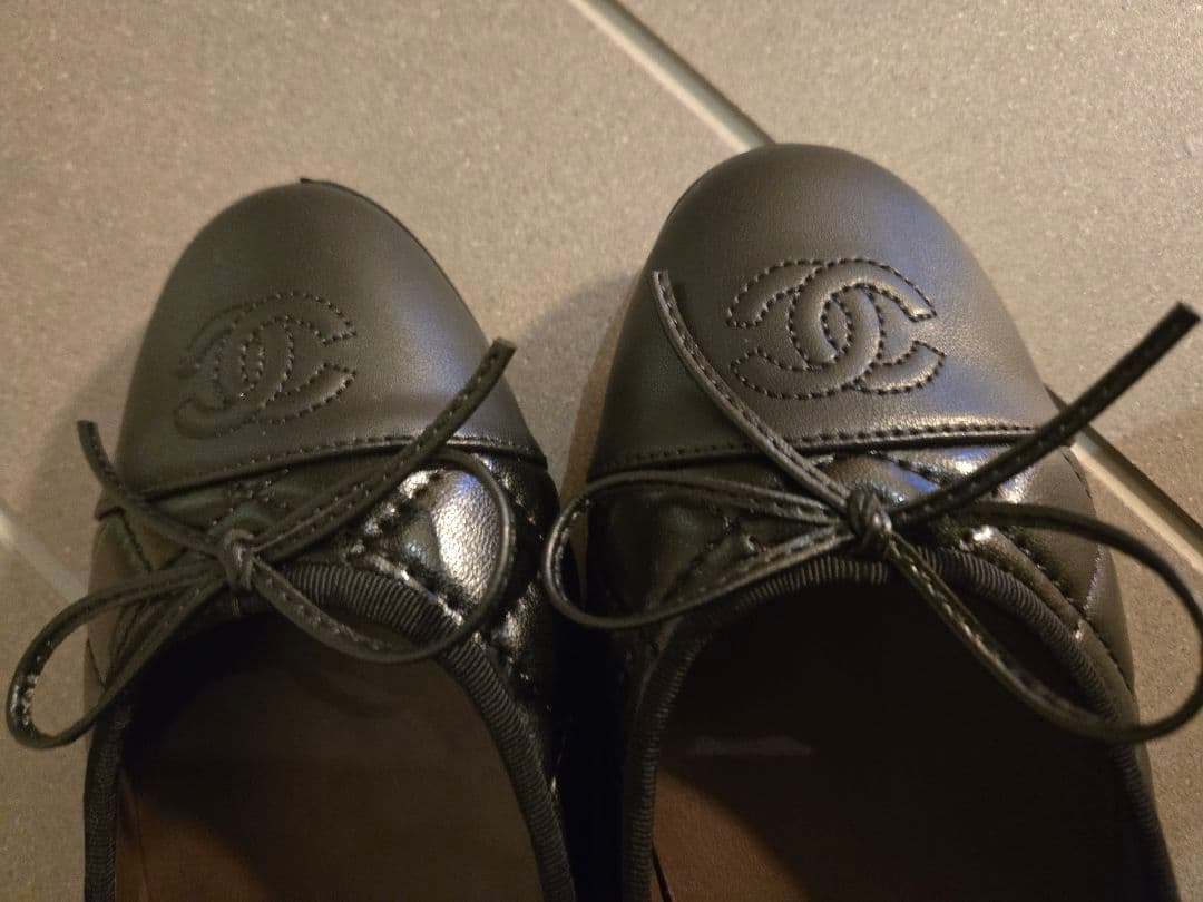 ☆新品未使用☆CHANEL ブラック バレリーナ - メルカリ