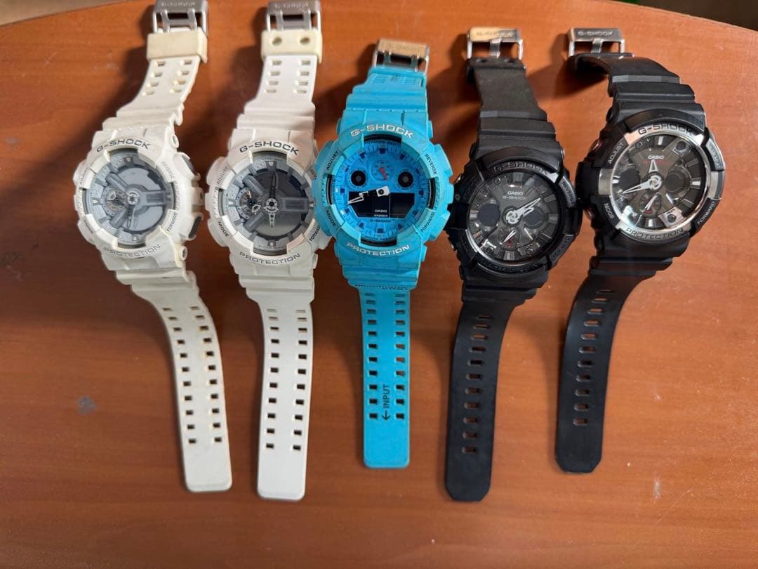 G-SHOCK 腕時計 5本セット まとめ売り 人気カラー 安い 通販