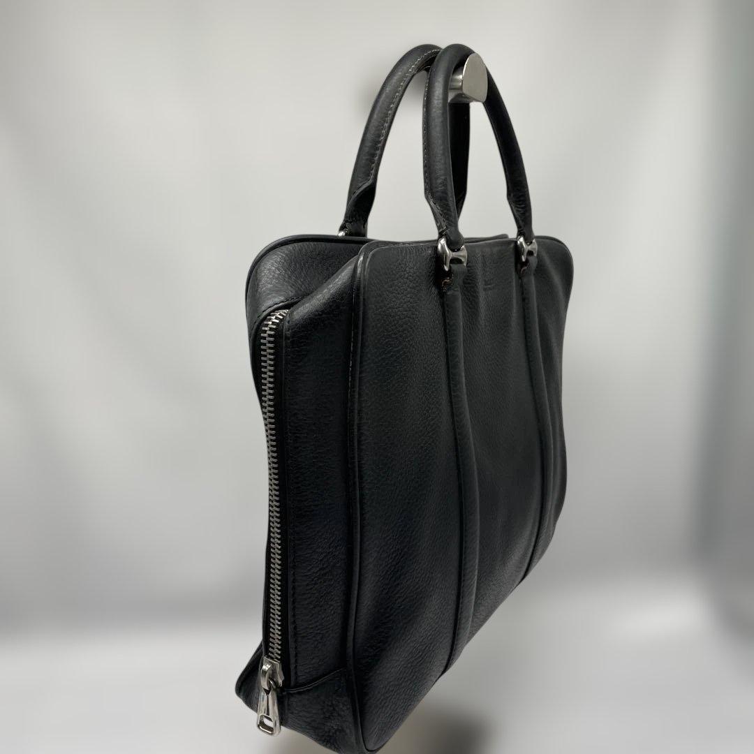 【mh/12.20/15】BALLY（バリー）ビジネスバッグ　ブラック