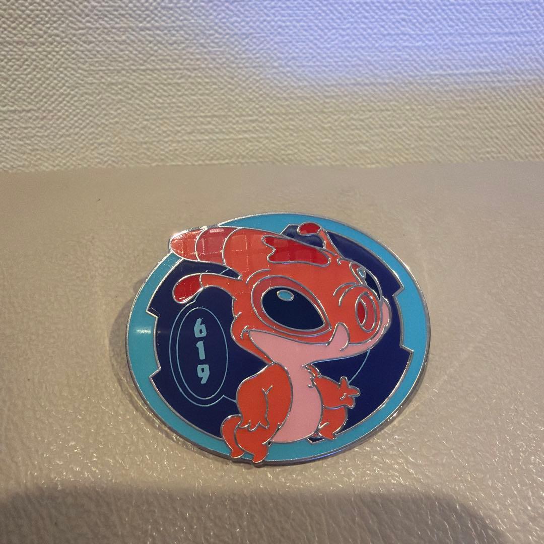 スティッチの日 ピンバッジ 619 スプラディーヘッド wdw - メルカリ