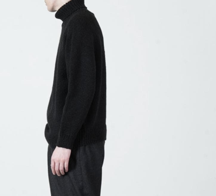 COMOLI カシミヤ和紙 タートルネックニット 25AW COMOLI (コモリ