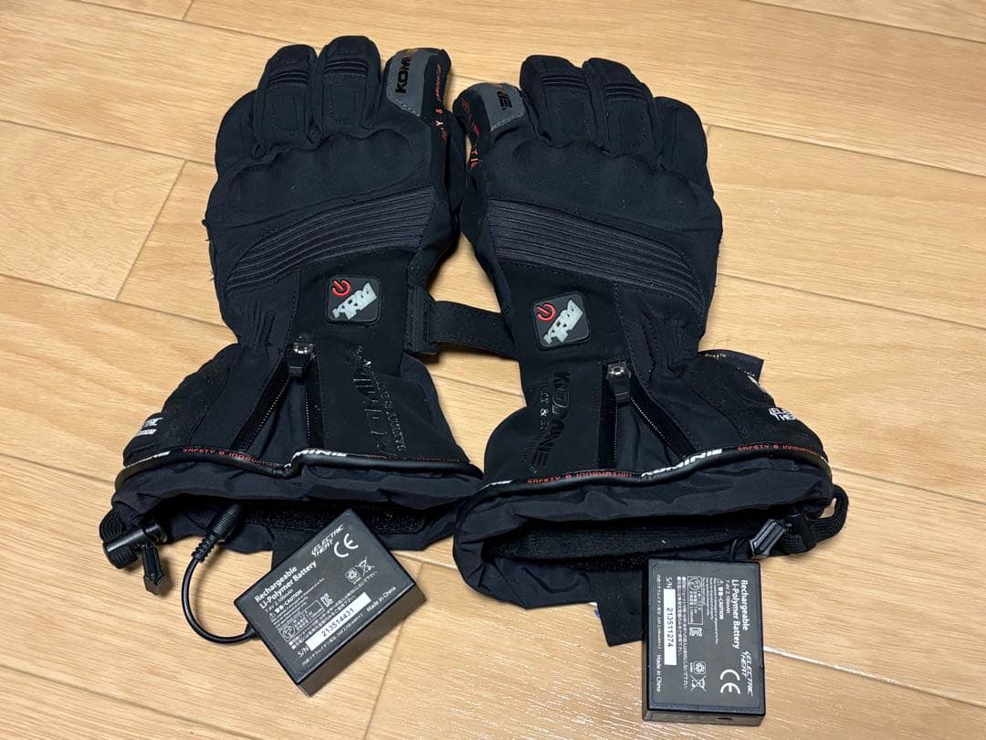 コミネ　KOMINE　GK-804エレクトリックヒートグローブ Mサイズ コミネ（Komine） 【電源別売り】電熱グローブ GK-804 エレクトリック