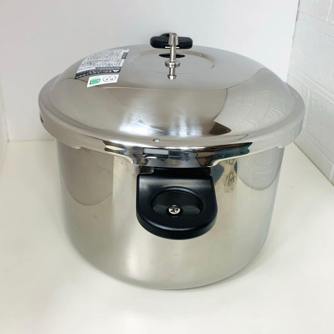 アサヒ軽金属　ゼロ活力 圧力鍋 5.5L ガラス蓋 付き