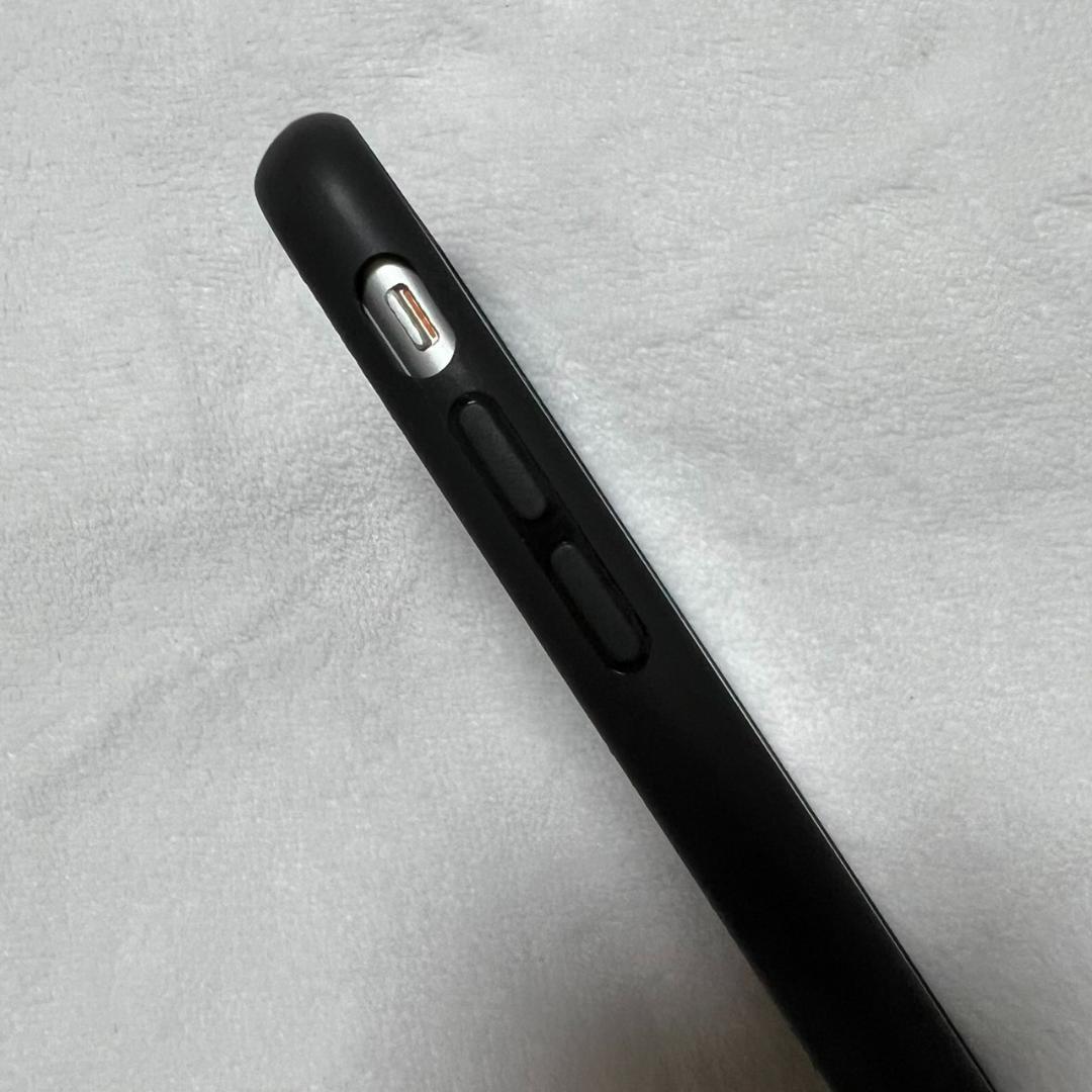 iPhone12/12pro✿スマホケース黒ブラックレザー刺繍韓国高級おしゃれ2