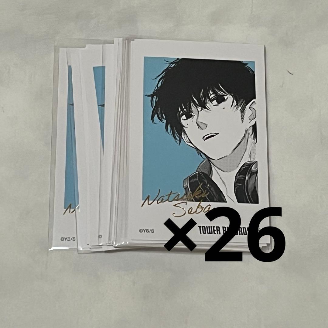 サカモトデイズ タワレコカフェ ミニフォトカード 勢羽夏生 複製原画展