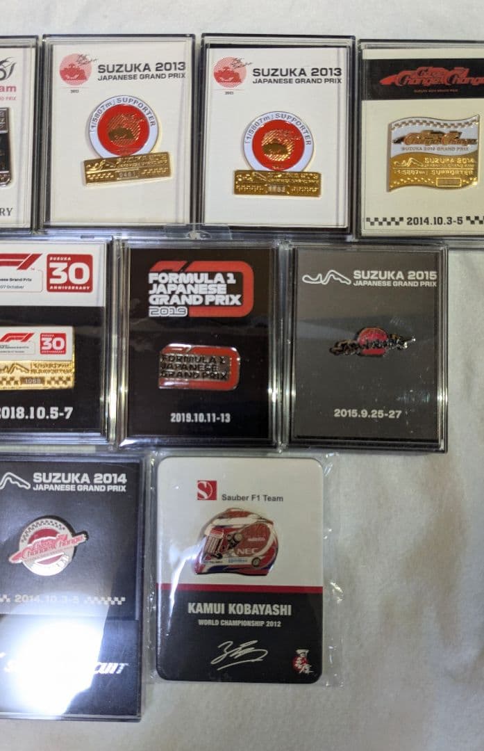 鈴鹿サーキット F1 ピンバッジ 12種14品 - メルカリ