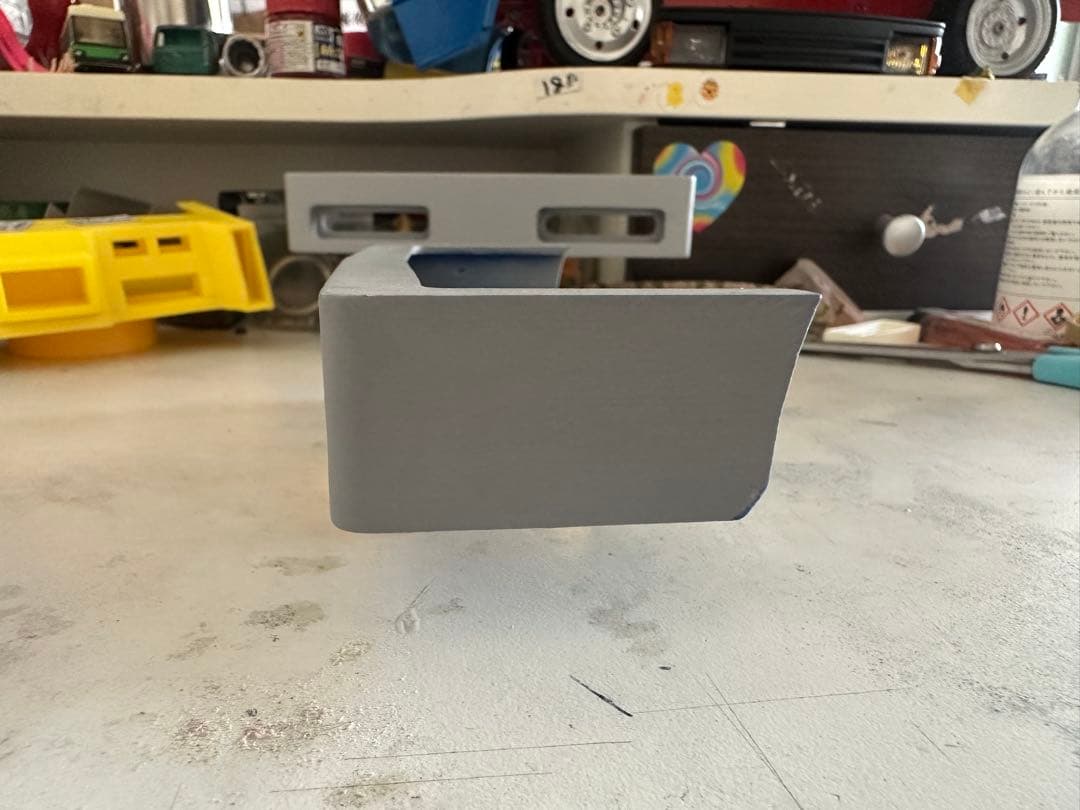 1/14 2トン キャンター ラジコン用 舟形バンパー ムネトラキャビンに