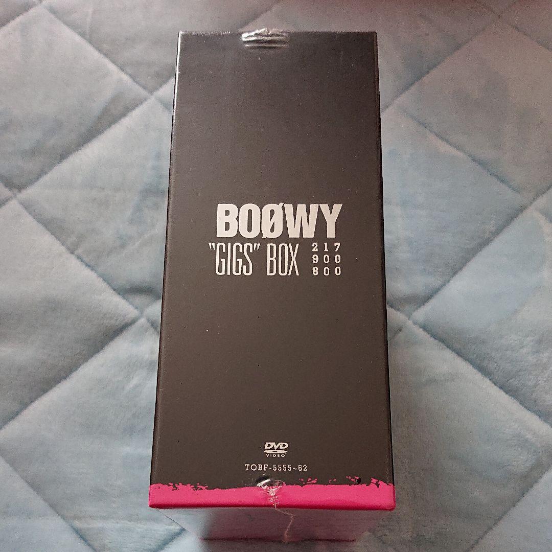 BOOWY/\"GIGS\"BOX〈完全生産限定・8枚組〉