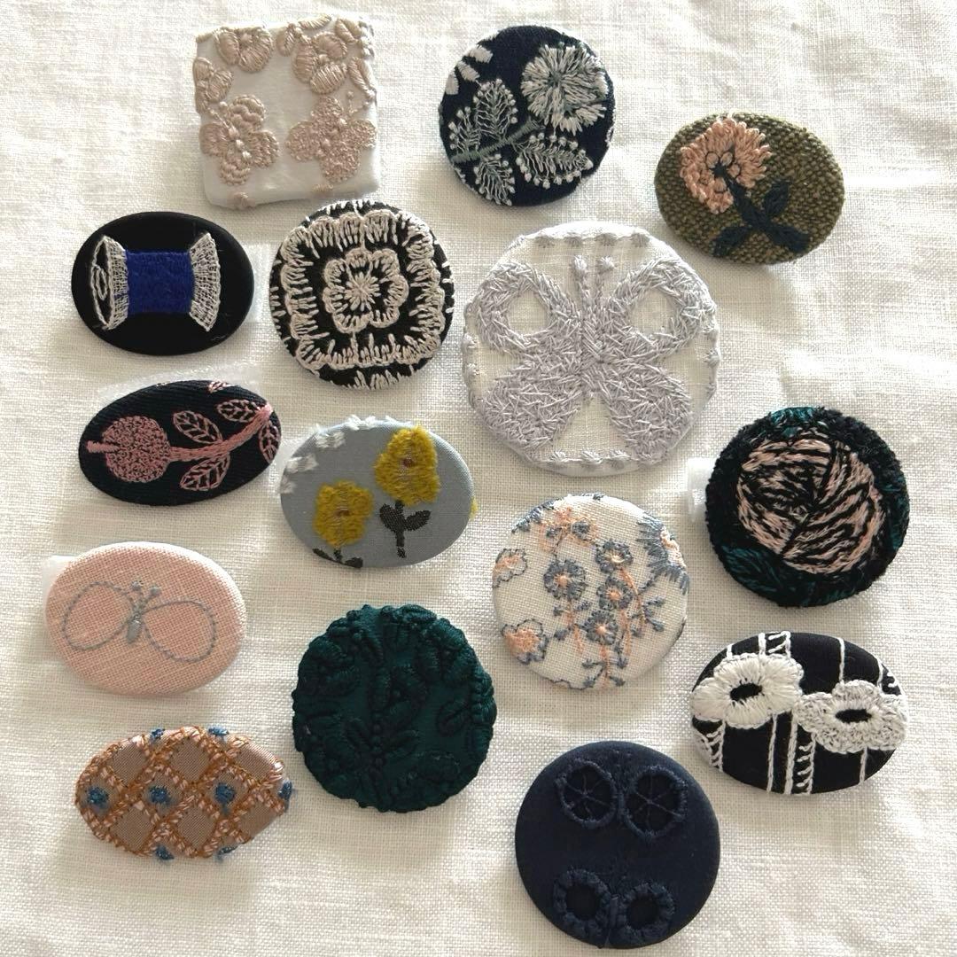 ミナペルホネン サンキューベリーバッジ15個セット - メルカリ