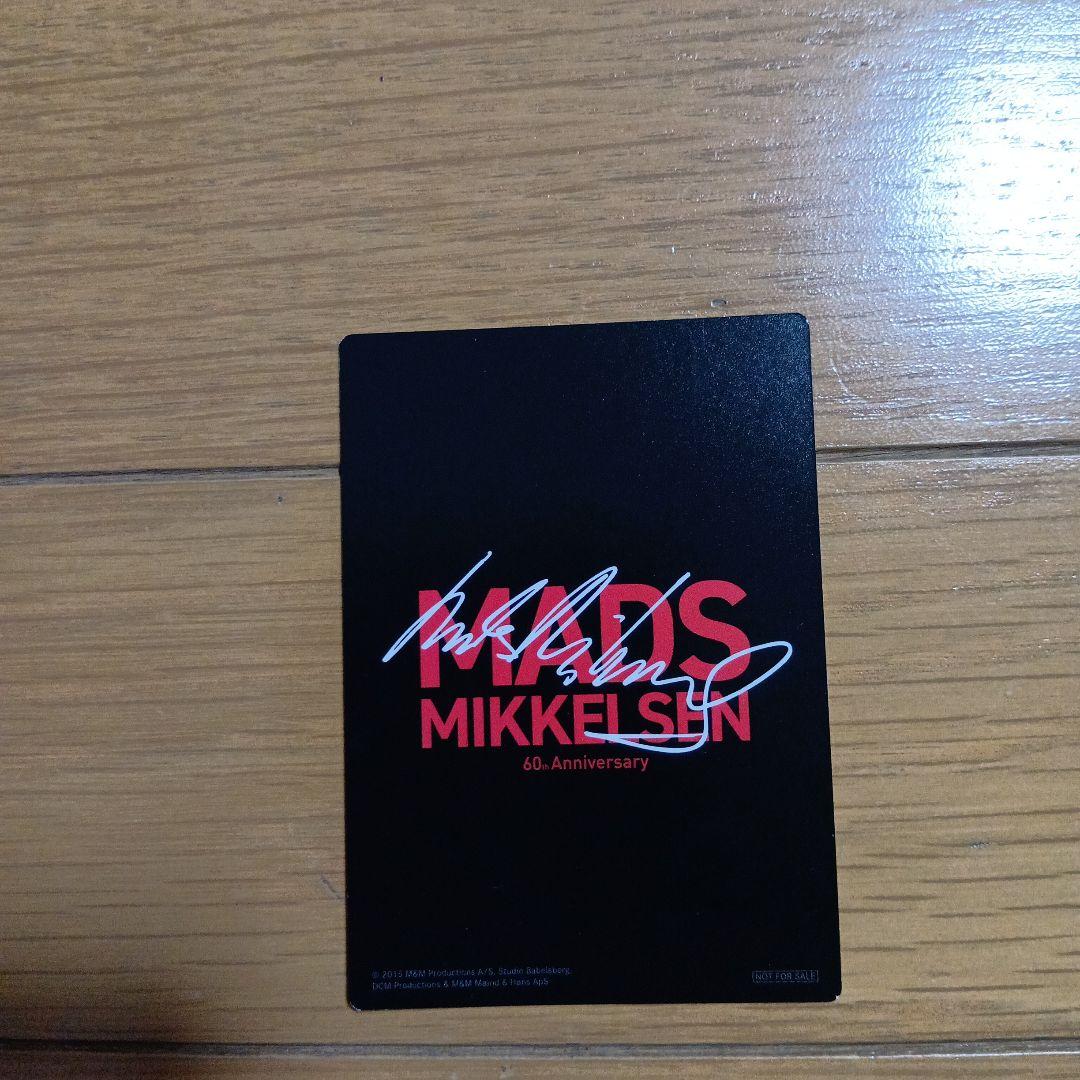 マッツミケルセン 生誕60周年祭入場者特典 トレカカード MEN&CHICKEN