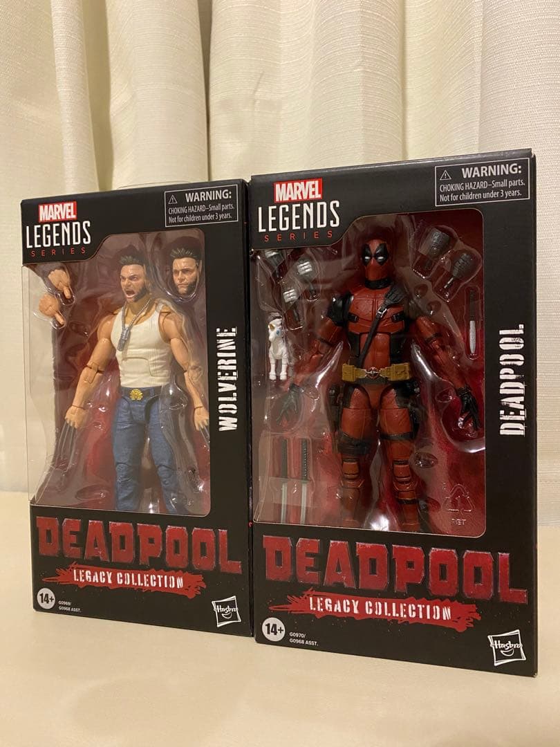 マーベルレジェンド　デッドプール　ウルヴァリン　ローガン　ハズブロ　X-MEN マーベル・レジェンド アクションフィギュア MCUシリーズ ヘッドプール