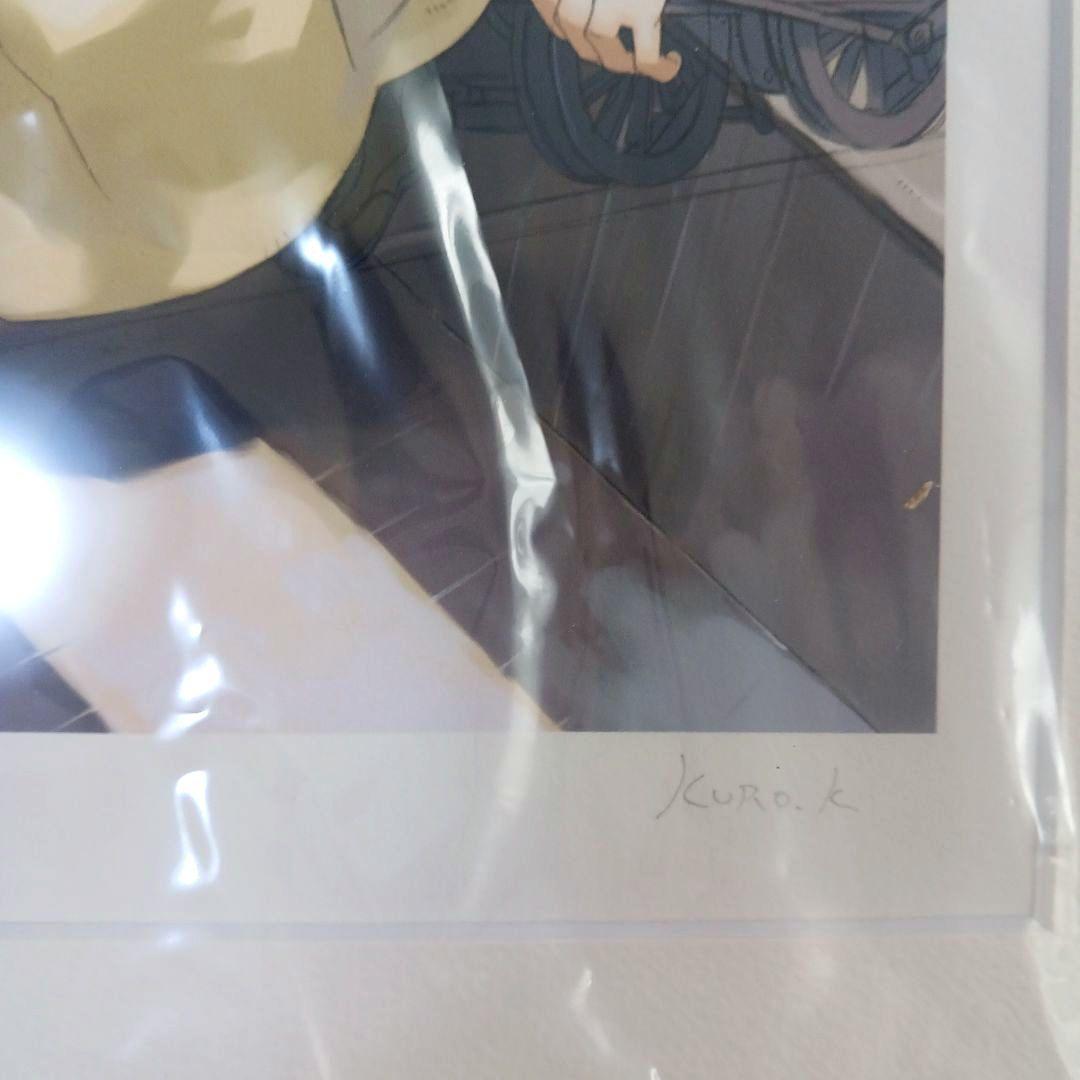 アリソン 直筆サイン入りカラー複製イラスト 黒星紅白複製原画 新品