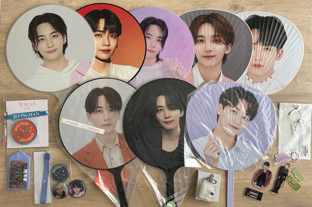 セブチ ジョンハン うちわ グッズ まとめ売り セット - メルカリ