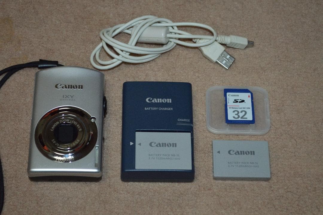 Canon デジタルカメラ IXY 920 IS 充電器 & 電池（2個）セット - メルカリ