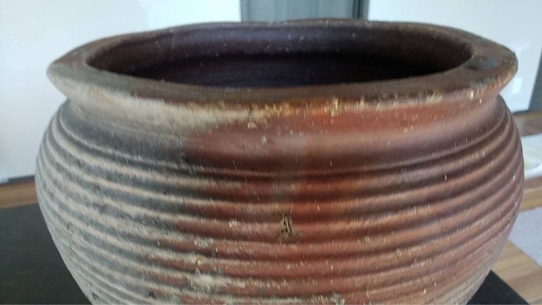 古備前 水甕 備前焼 六古窯 骨董 古美術 伝世品 江戸時代 - メルカリ