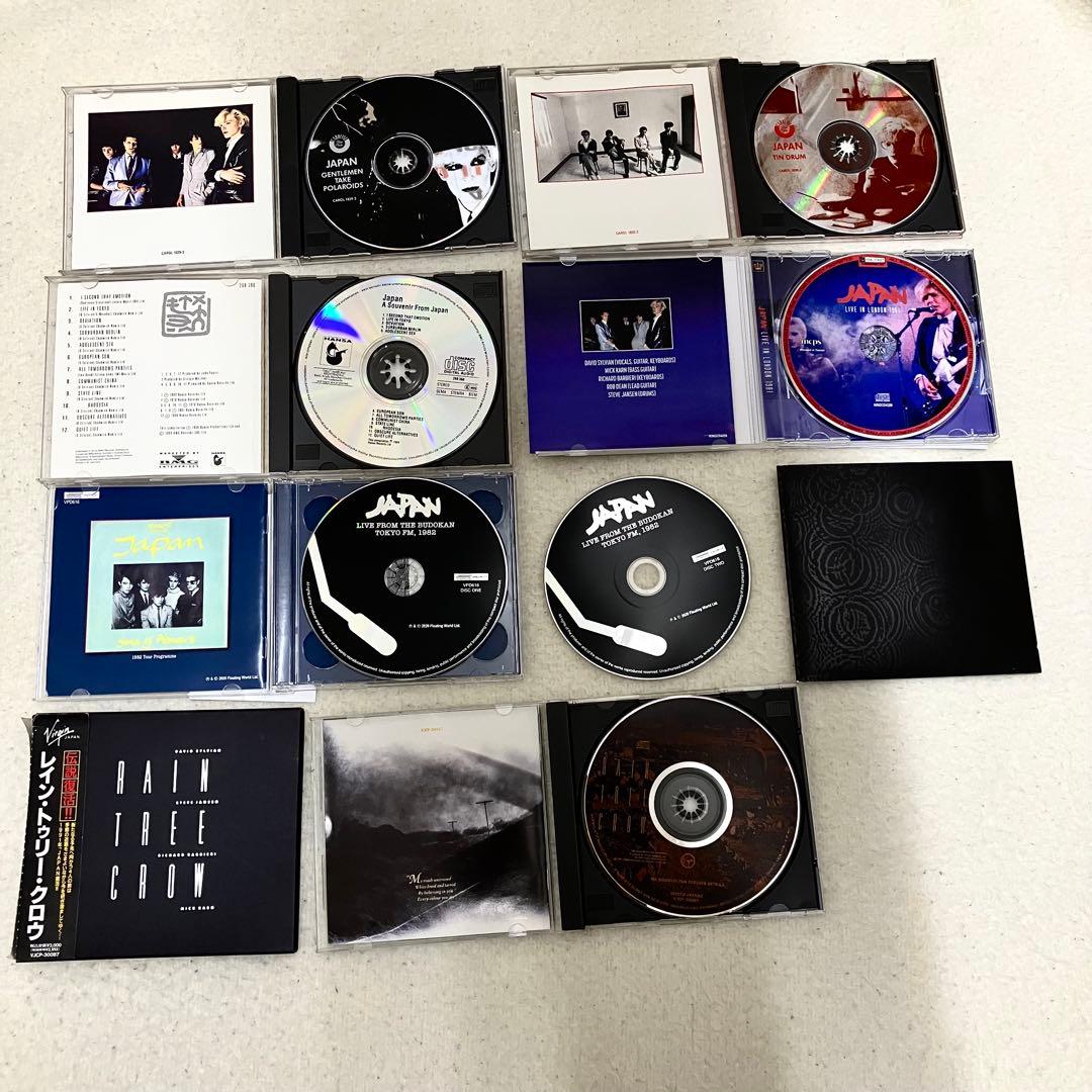 CD JAPAN 5枚セット デビッド シルビアン ミック カーン