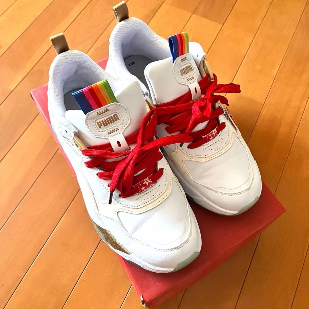 PUMA スニーカー　うたプリ ST☆RISHモデル コラボ　一十木音也 うたプリ PUMA ST☆RISHモデル コラボスニーカー 一十木音也 - メルカリ