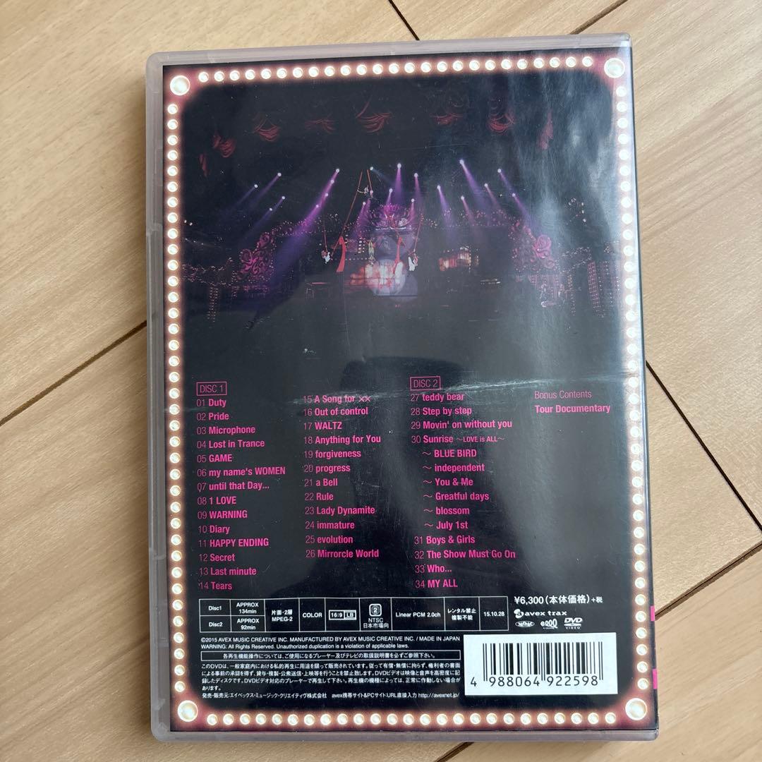 浜崎あゆみ Cirque de Minuit DVD - メルカリ