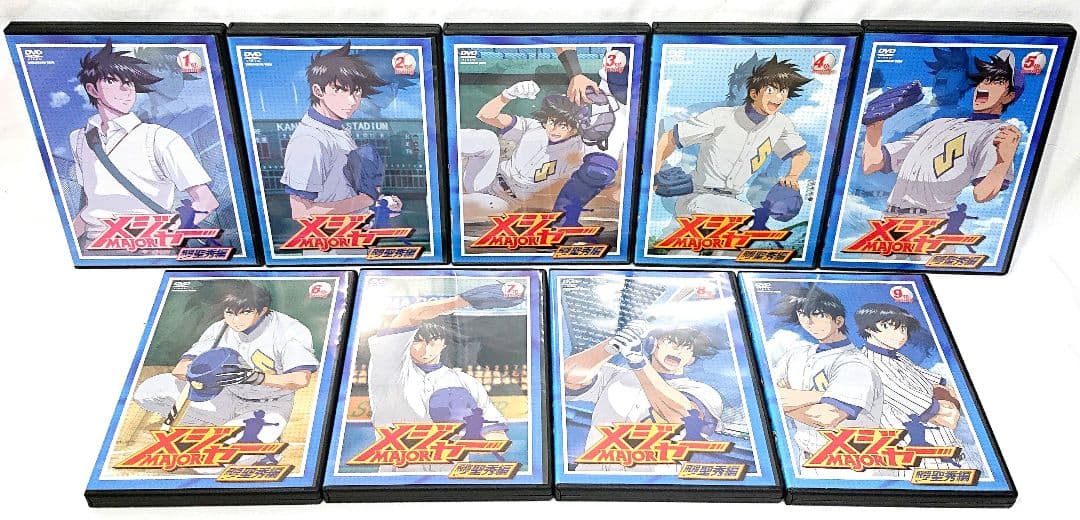 ケース無し//メジャー/ Major【1～6期+劇場版】DVD 全56巻