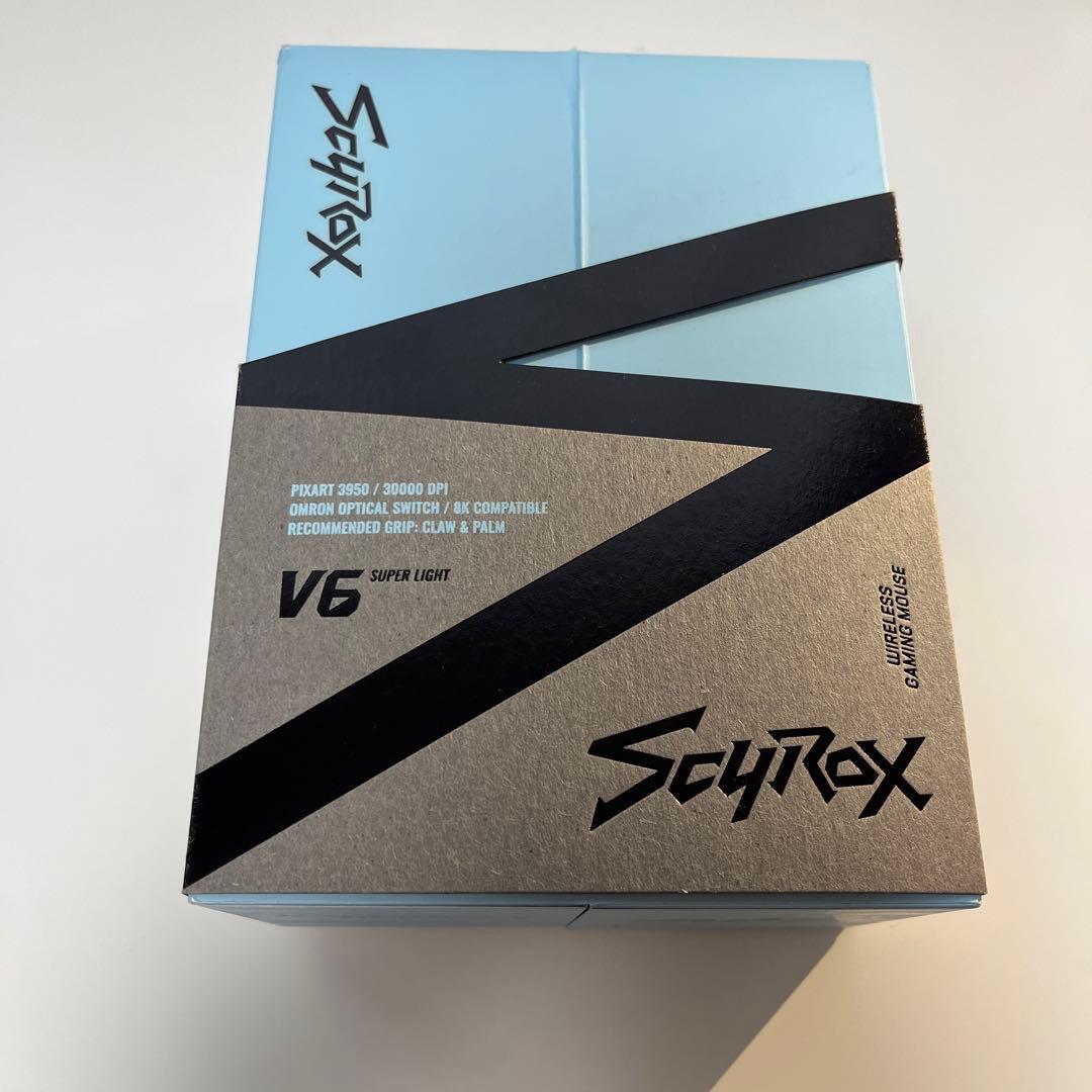 SCYROX V6 超軽量 水色マウス 本体 Scyrox V6