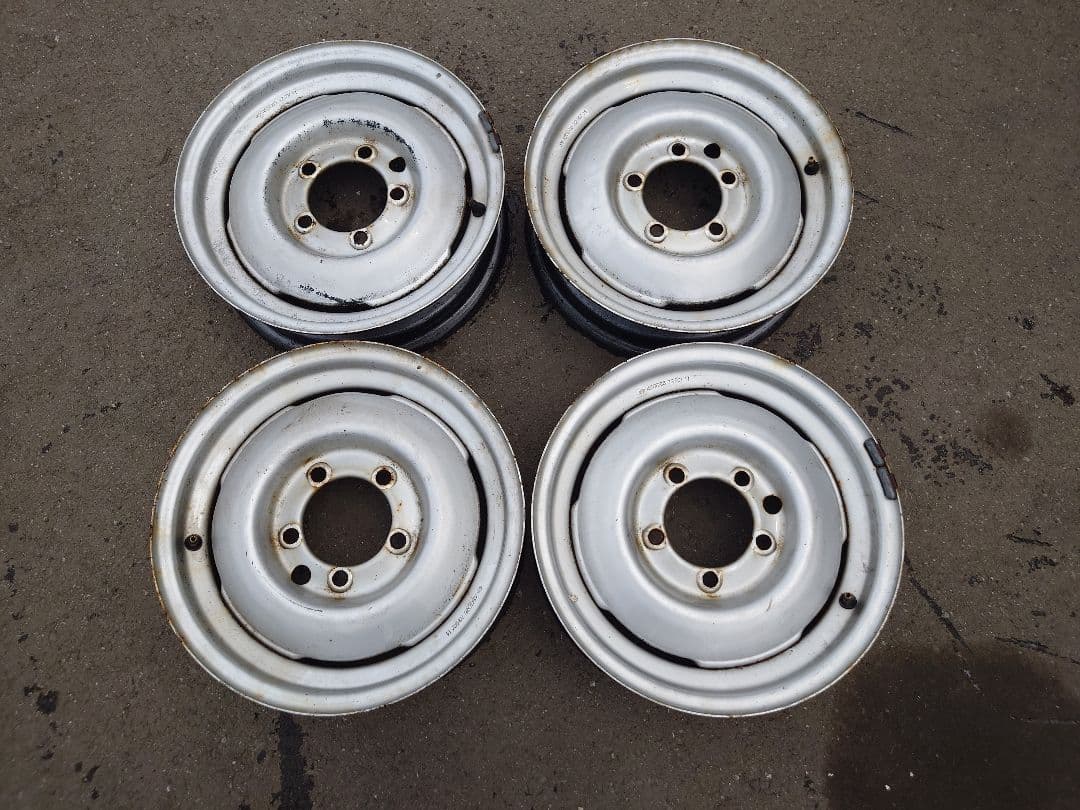 Smile ホイール スズキ（SUZUKI） (T)ホイールアクセント オフブルー(1台分4枚セット