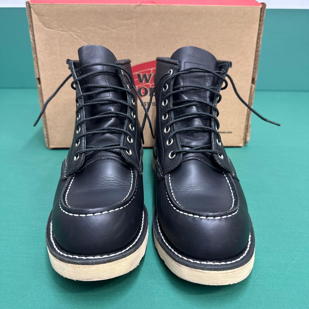 RED WING 8179 黒 モックUS8E USA製 2010年製 箱付き - メルカリ