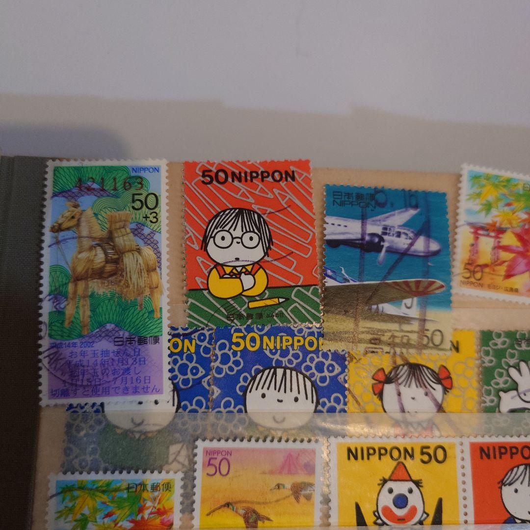 日本 使用済み切手 コレクション 55枚まとめ売り ページ3