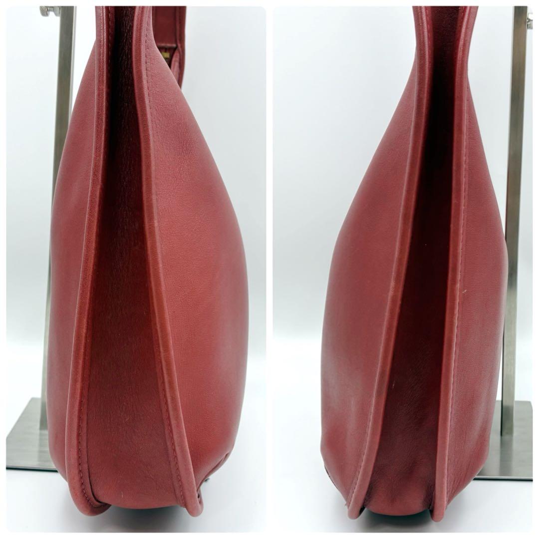 Old Coach Hobo Ergo Zip Red Rare - メルカリ