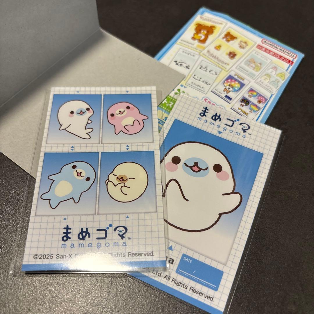 san-x】まめゴマ サンエックスオールスターズメモリーカットステッカー