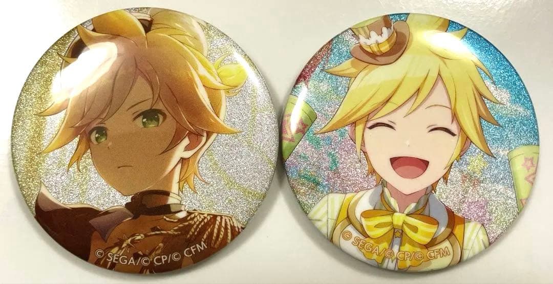 プロセカ 鏡音レン グリッター缶バッジ vol.47B 48B 缶バッジ - メルカリ