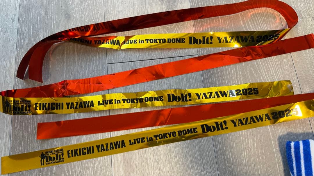 矢沢永吉 2025 東京ドーム PSS席 非売品 限定グッズ タオルその他
