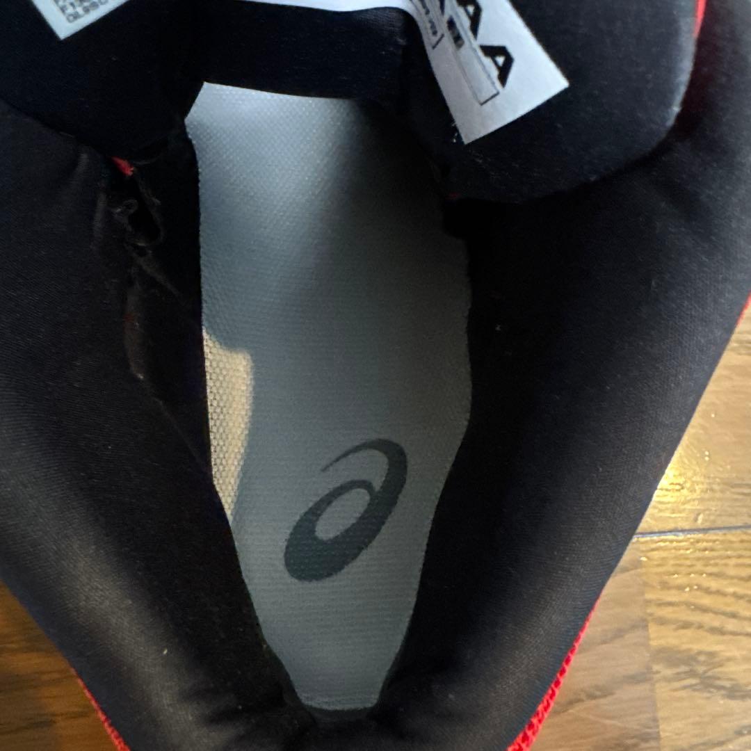 asics BOA安全靴 26.5cm レッド