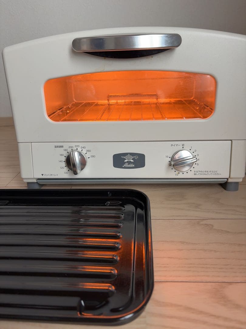 アラジン　グラファイトトースター　ホワイト　21年製 楽天市場】【ふるさと納税】アラジン グラファイト トースター 1枚焼き