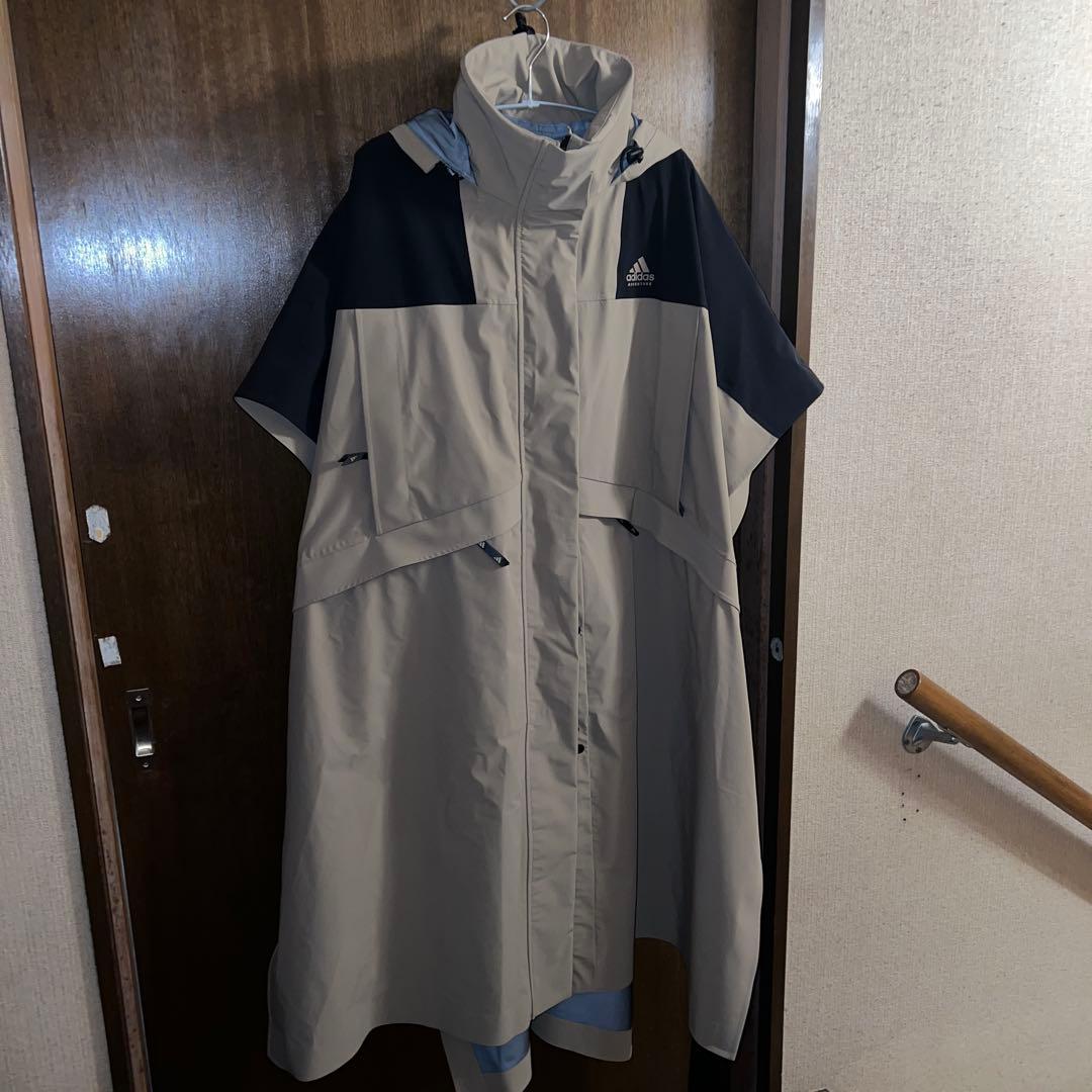 今年中値下げadidas by hyke ポンチョ マウンテンパーカー