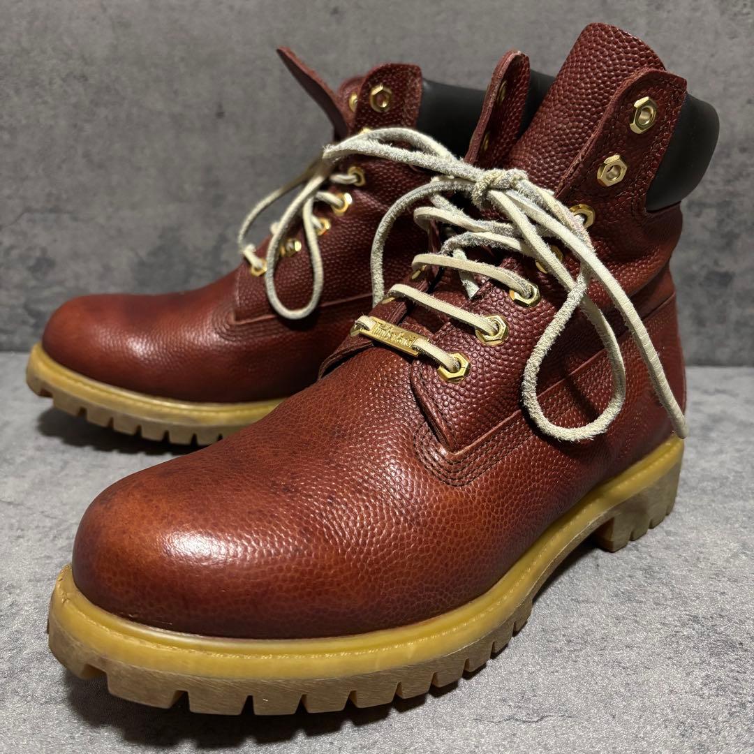 極美品　ティンバーランド　6インチプレミアムブーツ　シボ革　2163 Timberland（ティンバーランド） TIMBERLAND 6inch BOOT 6インチ