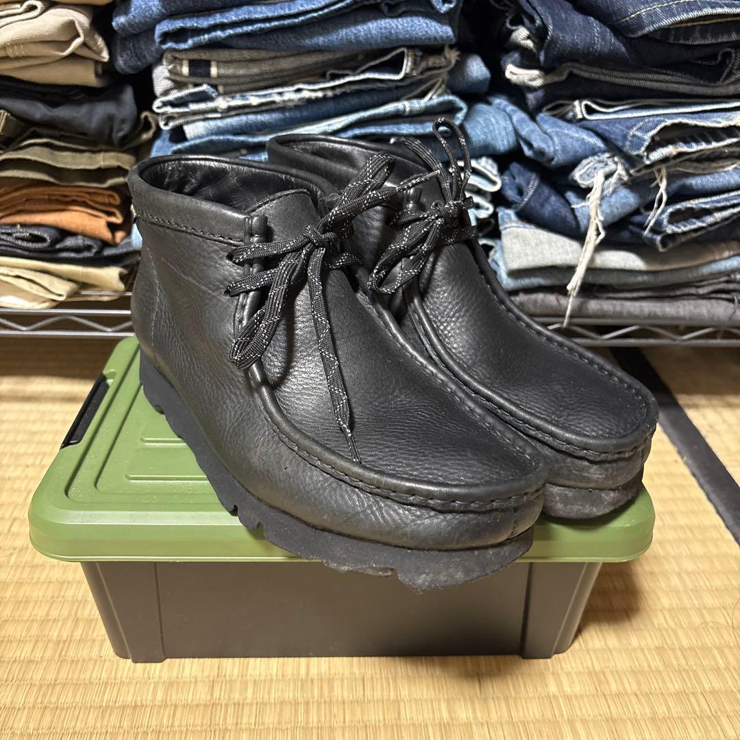 クラークス　Clarks ワラビー レザー　GORE-TEX 25.5 UK7 Clarks/クラークス/Wallabee Boot GTX/ワラビーブーツ ゴアテックス