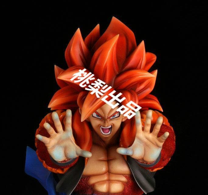 新品未開封『ドラコンボール』 超サイヤ人4 ゴジータ ガレージキット