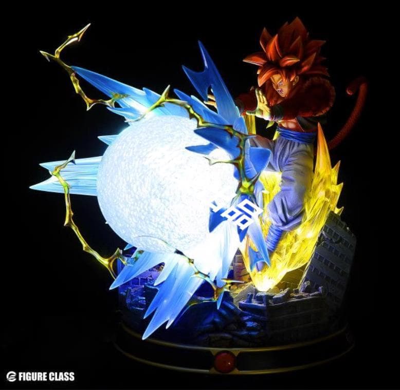 新品未開封『ドラコンボール』 超サイヤ人4 ゴジータ ガレージキット