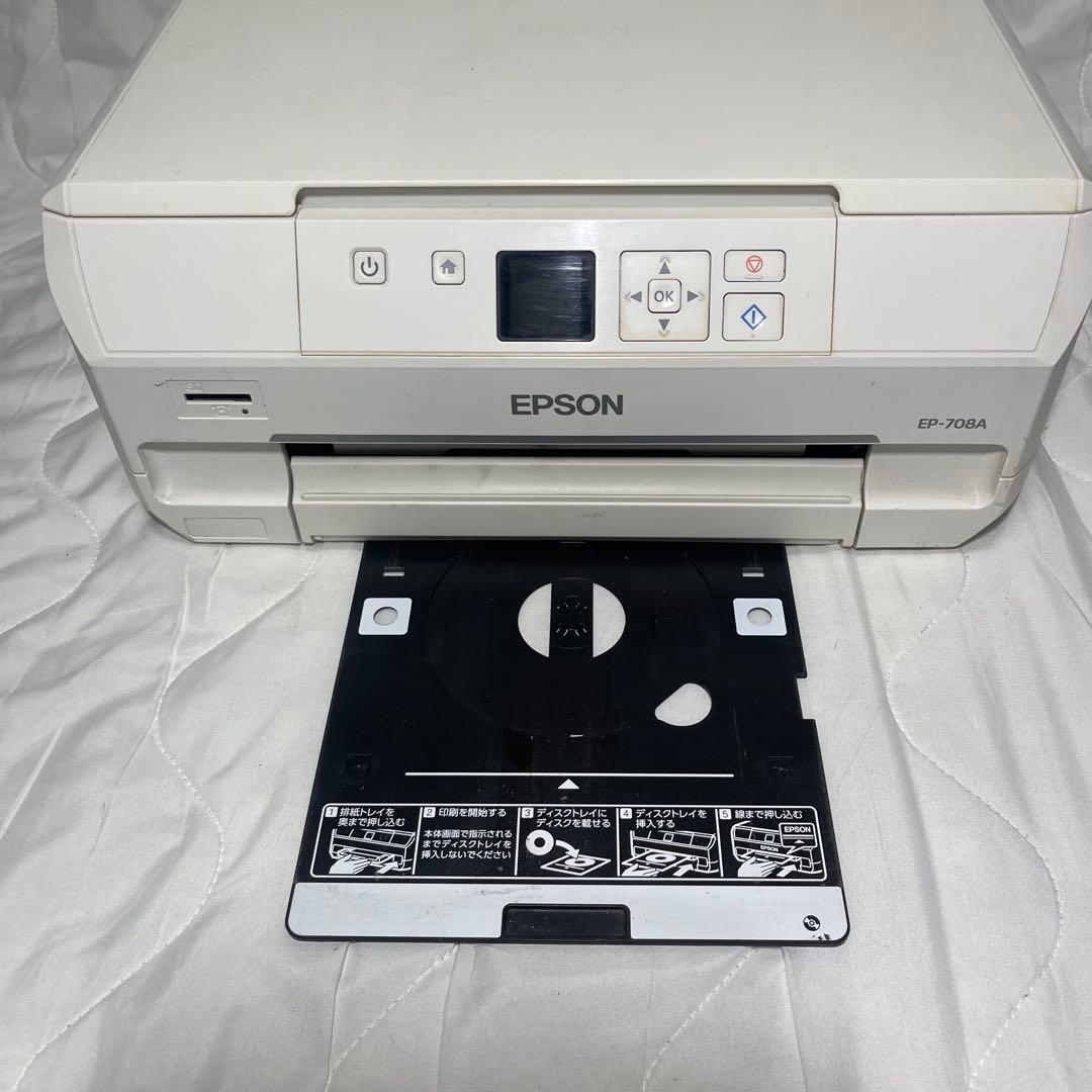 EPSON インクジェットプリンター EP－708A 動作未確認 ジャンク品
