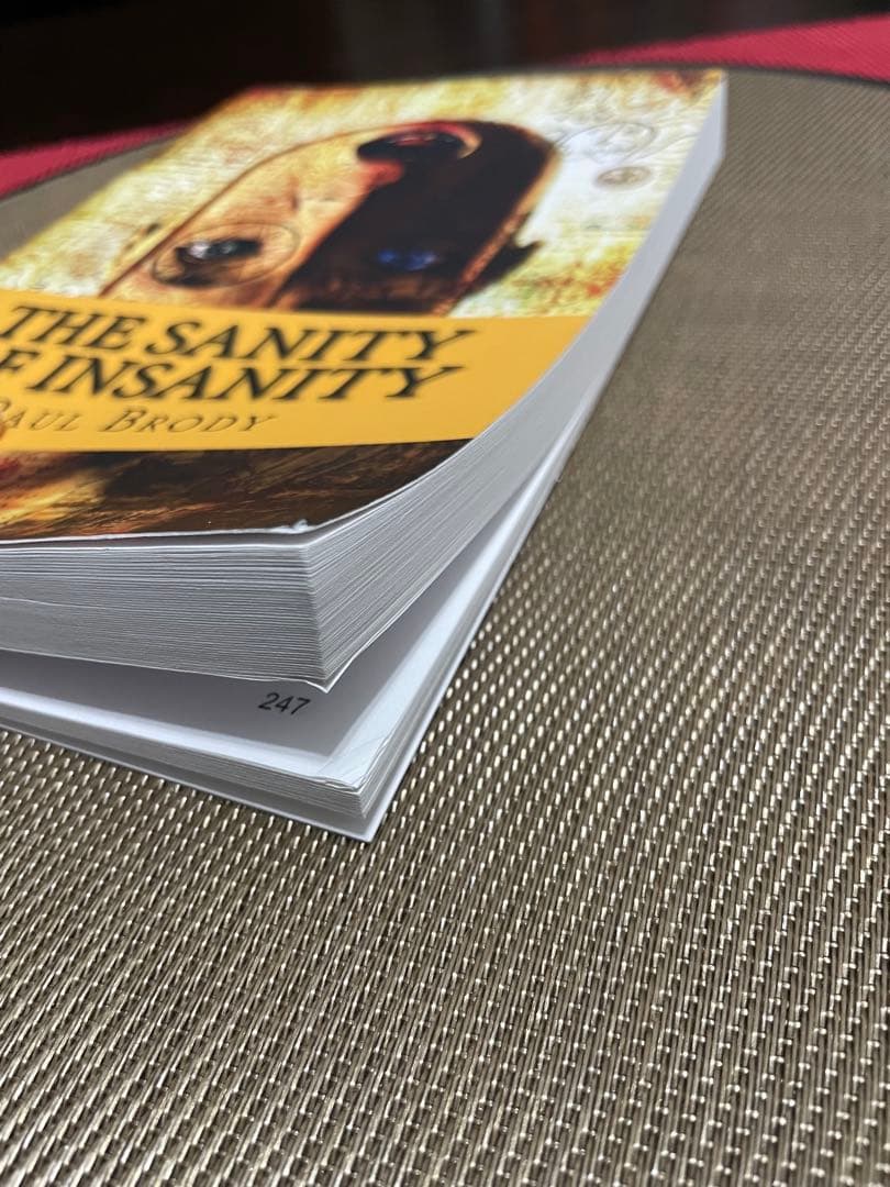洋書 THE SANITY OF INSANITY by PAUL BRODY
