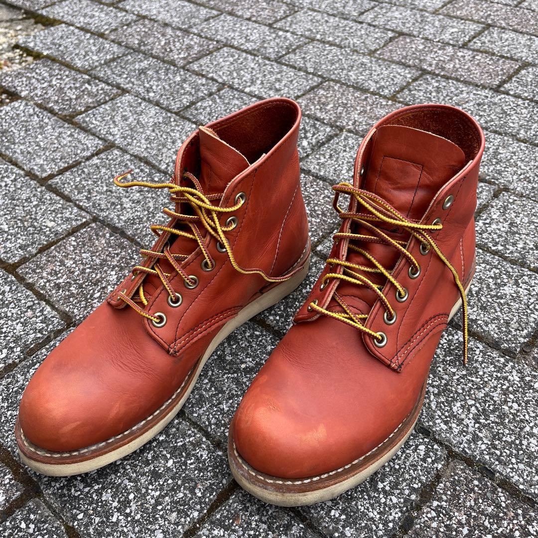 【定番】レッドウィング 8166 クラシックラウンド 6.5D(24.5cm)