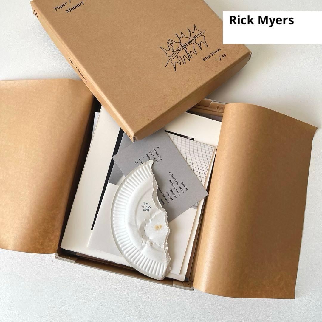 【希少本・限定55部】Rick Myers Paper/Memory