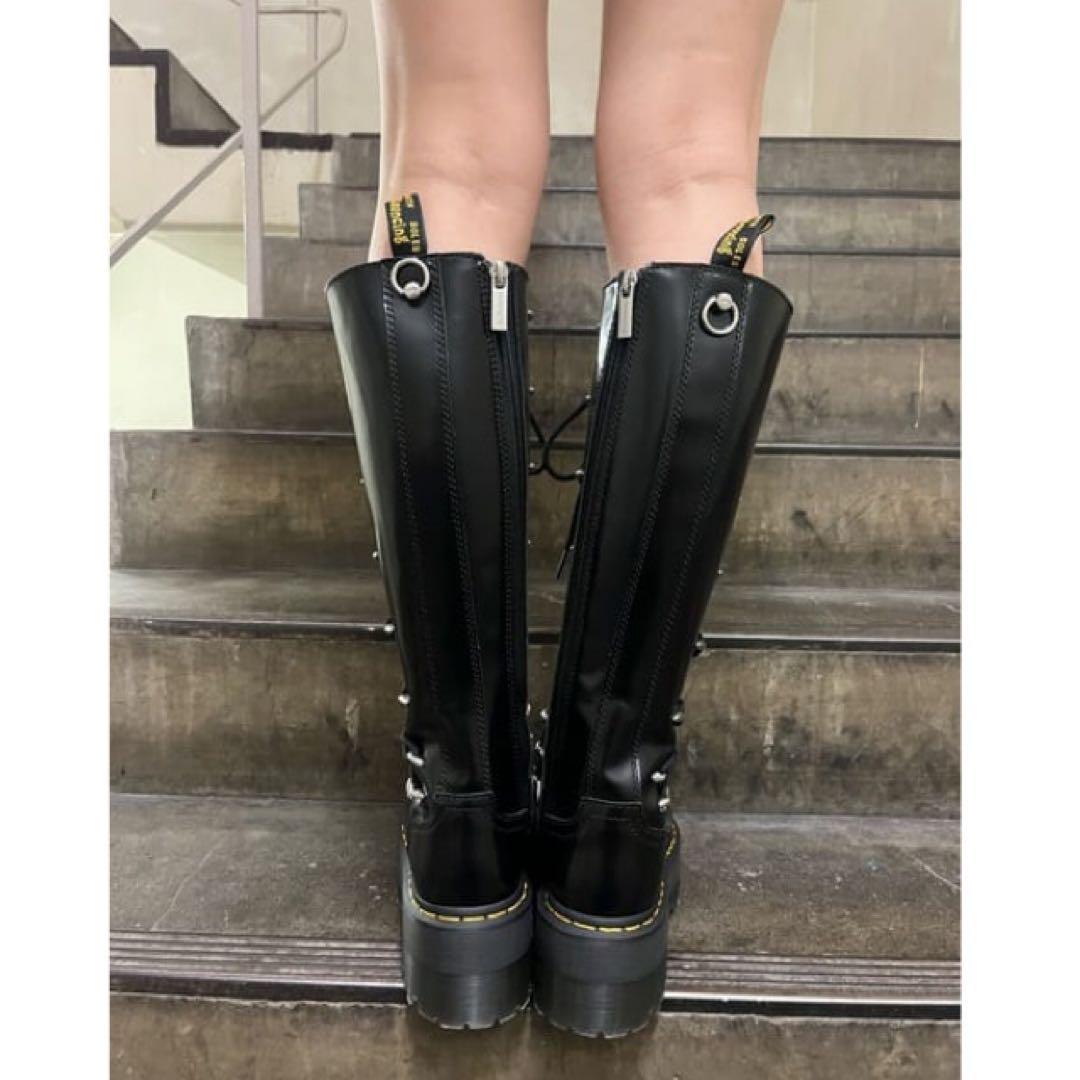 ドクターマーチン 1B60 LTT MAX UK5 24.5 ロングブーツ厚底 - メルカリ