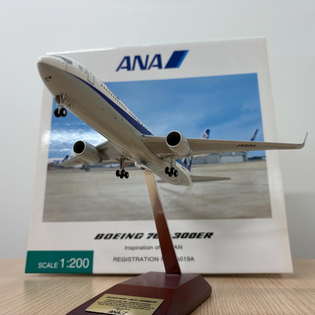 《花》ANA BOING 767-300ER JA619A 1:200